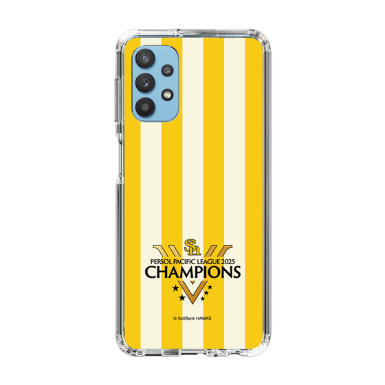 スリムプロテクションケース［ 福岡ソフトバンクホークス - PERSOL PACIFIC LEAGUE 2025 CHAMOIONS ロゴ - ストライプ ］