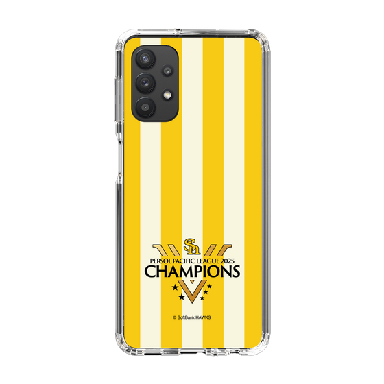 スリムプロテクションケース［ 福岡ソフトバンクホークス - PERSOL PACIFIC LEAGUE 2025 CHAMOIONS ロゴ - ストライプ ］