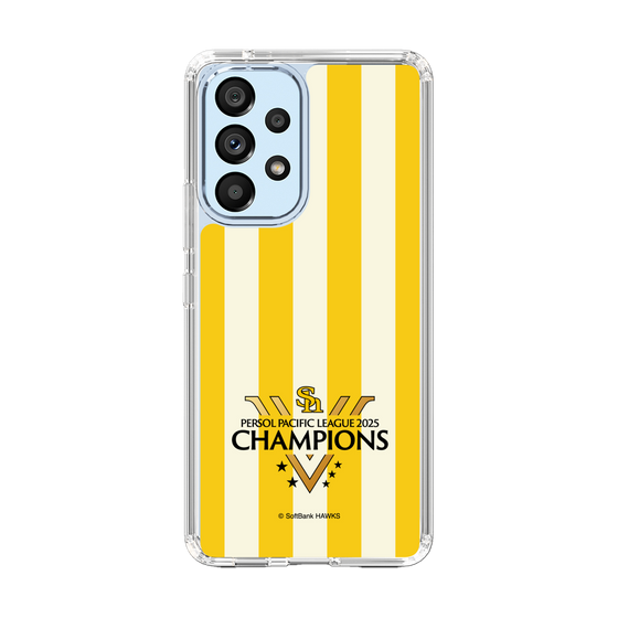 スリムプロテクションケース［ 福岡ソフトバンクホークス - PERSOL PACIFIC LEAGUE 2025 CHAMOIONS ロゴ - ストライプ ］