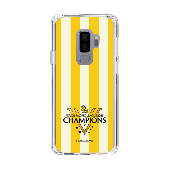スリムプロテクションケース［ 福岡ソフトバンクホークス - PERSOL PACIFIC LEAGUE 2025 CHAMOIONS ロゴ - ストライプ ］