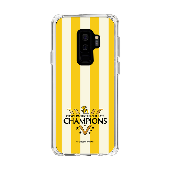 スリムプロテクションケース［ 福岡ソフトバンクホークス - PERSOL PACIFIC LEAGUE 2025 CHAMOIONS ロゴ - ストライプ ］