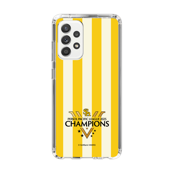 スリムプロテクションケース［ 福岡ソフトバンクホークス - PERSOL PACIFIC LEAGUE 2025 CHAMOIONS ロゴ - ストライプ ］