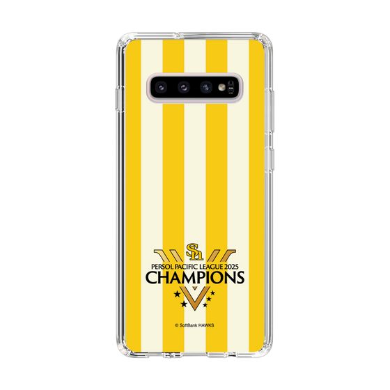 スリムプロテクションケース［ 福岡ソフトバンクホークス - PERSOL PACIFIC LEAGUE 2025 CHAMOIONS ロゴ - ストライプ ］