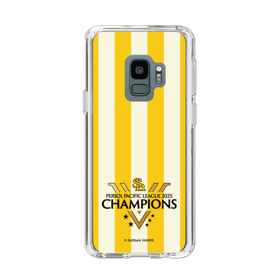スリムプロテクションケース［ 福岡ソフトバンクホークス - PERSOL PACIFIC LEAGUE 2025 CHAMOIONS ロゴ - ストライプ ］