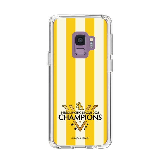 スリムプロテクションケース［ 福岡ソフトバンクホークス - PERSOL PACIFIC LEAGUE 2025 CHAMOIONS ロゴ - ストライプ ］