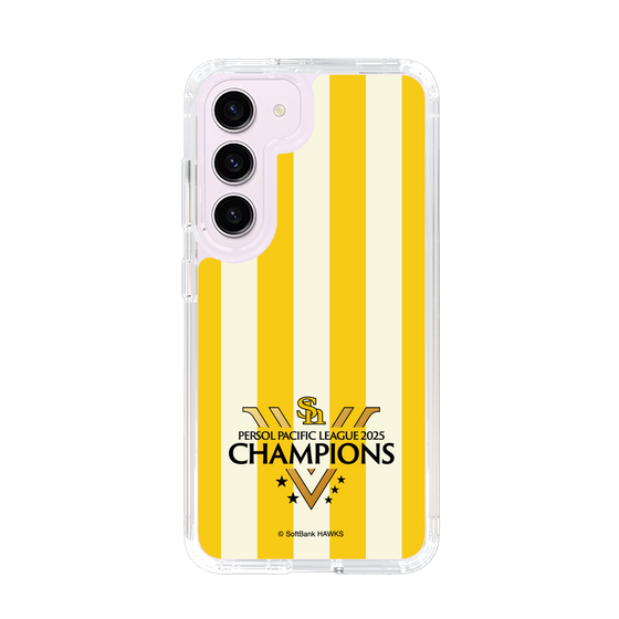 スリムプロテクションケース［ 福岡ソフトバンクホークス - PERSOL PACIFIC LEAGUE 2025 CHAMOIONS ロゴ - ストライプ ］