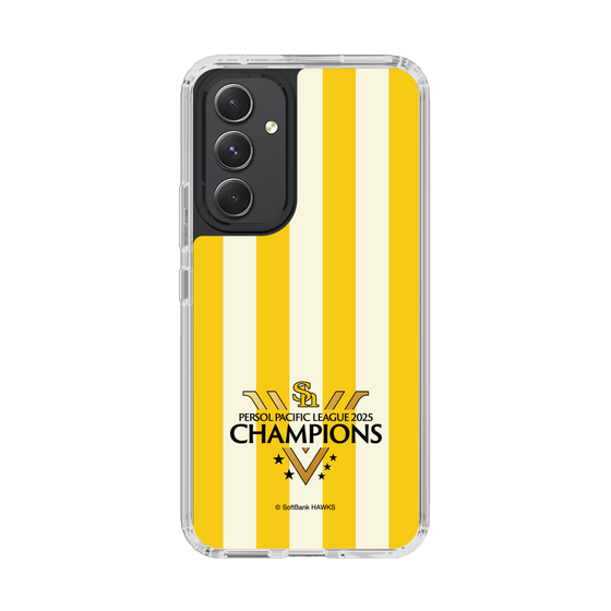 スリムプロテクションケース［ 福岡ソフトバンクホークス - PERSOL PACIFIC LEAGUE 2025 CHAMOIONS ロゴ - ストライプ ］