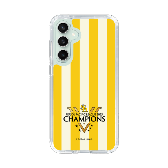 スリムプロテクションケース［ 福岡ソフトバンクホークス - PERSOL PACIFIC LEAGUE 2025 CHAMOIONS ロゴ - ストライプ ］