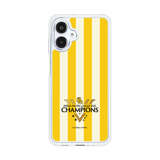スリムプロテクションケース［ 福岡ソフトバンクホークス - PERSOL PACIFIC LEAGUE 2025 CHAMOIONS ロゴ - ストライプ ］