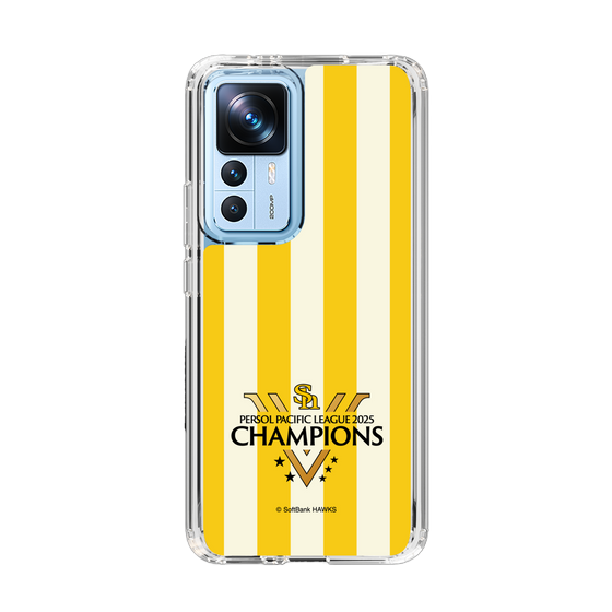 スリムプロテクションケース［ 福岡ソフトバンクホークス - PERSOL PACIFIC LEAGUE 2025 CHAMOIONS ロゴ - ストライプ ］