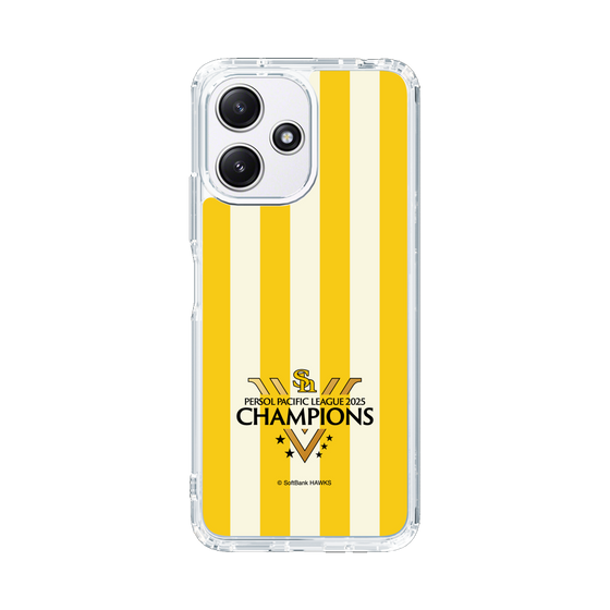 スリムプロテクションケース［ 福岡ソフトバンクホークス - PERSOL PACIFIC LEAGUE 2025 CHAMOIONS ロゴ - ストライプ ］