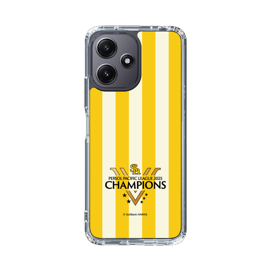 スリムプロテクションケース［ 福岡ソフトバンクホークス - PERSOL PACIFIC LEAGUE 2025 CHAMOIONS ロゴ - ストライプ ］