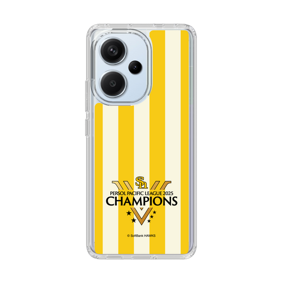 スリムプロテクションケース［ 福岡ソフトバンクホークス - PERSOL PACIFIC LEAGUE 2025 CHAMOIONS ロゴ - ストライプ ］