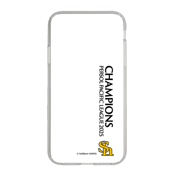 スリムプロテクションケース［ 福岡ソフトバンクホークス - PERSOL PACIFIC LEAGUE 2025 CHAMOIONS - 縦ロゴ ］