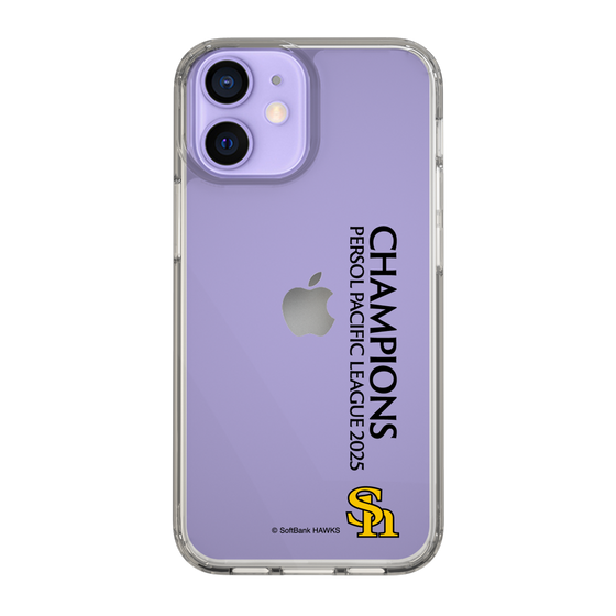 スリムプロテクションケース［ 福岡ソフトバンクホークス - PERSOL PACIFIC LEAGUE 2025 CHAMOIONS - 縦ロゴ ］