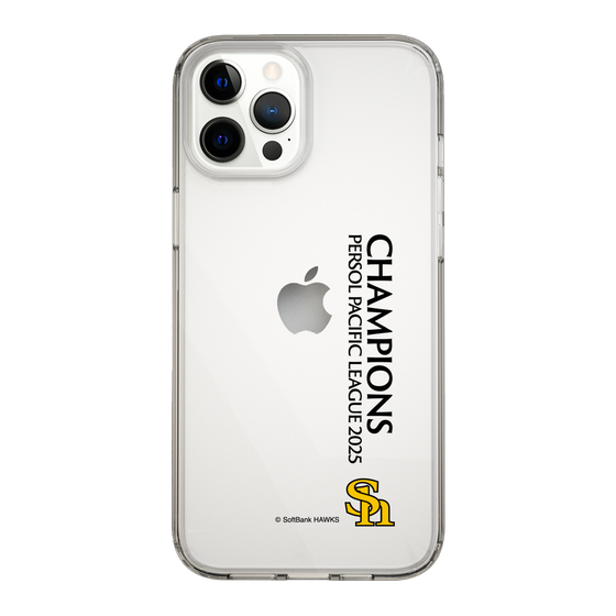 スリムプロテクションケース［ 福岡ソフトバンクホークス - PERSOL PACIFIC LEAGUE 2025 CHAMOIONS - 縦ロゴ ］