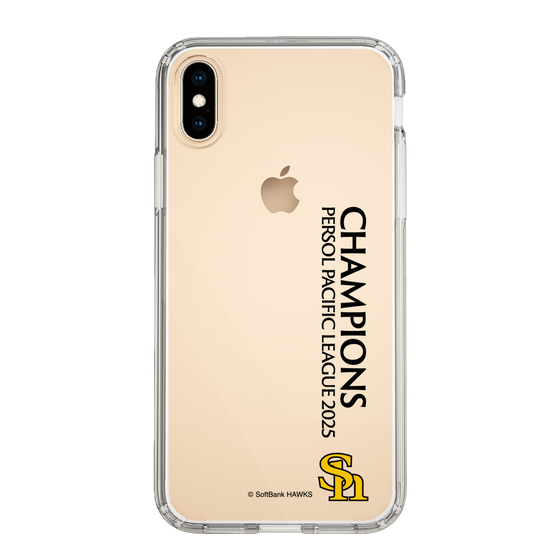 スリムプロテクションケース［ 福岡ソフトバンクホークス - PERSOL PACIFIC LEAGUE 2025 CHAMOIONS - 縦ロゴ ］