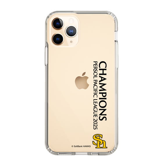 スリムプロテクションケース［ 福岡ソフトバンクホークス - PERSOL PACIFIC LEAGUE 2025 CHAMOIONS - 縦ロゴ ］