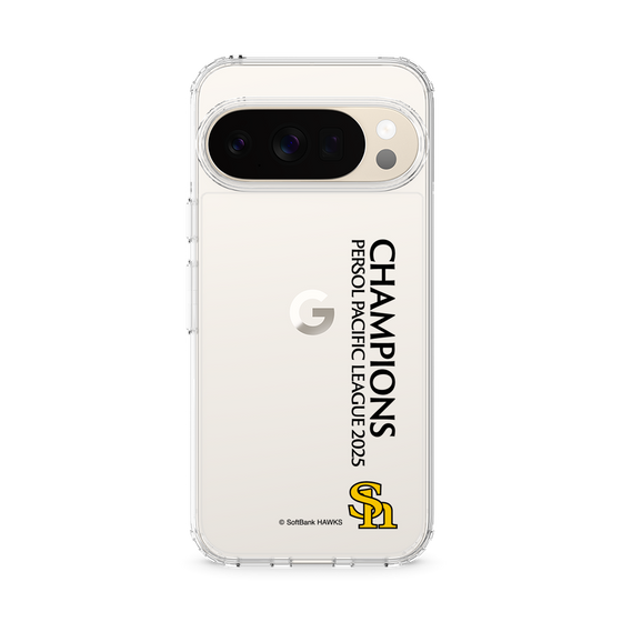 スリムプロテクションケース［ 福岡ソフトバンクホークス - PERSOL PACIFIC LEAGUE 2025 CHAMOIONS - 縦ロゴ ］