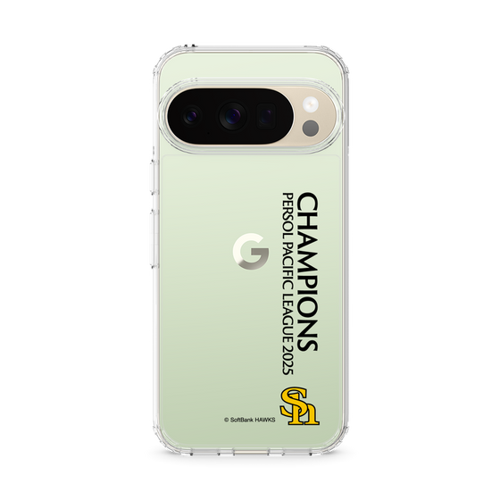 スリムプロテクションケース［ 福岡ソフトバンクホークス - PERSOL PACIFIC LEAGUE 2025 CHAMOIONS - 縦ロゴ ］