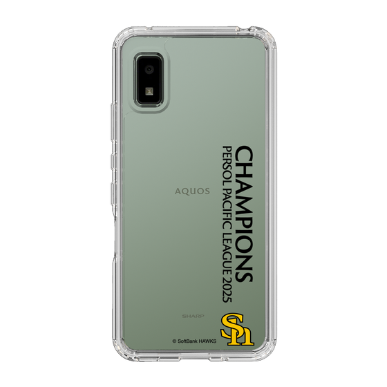 スリムプロテクションケース［ 福岡ソフトバンクホークス - PERSOL PACIFIC LEAGUE 2025 CHAMOIONS - 縦ロゴ ］