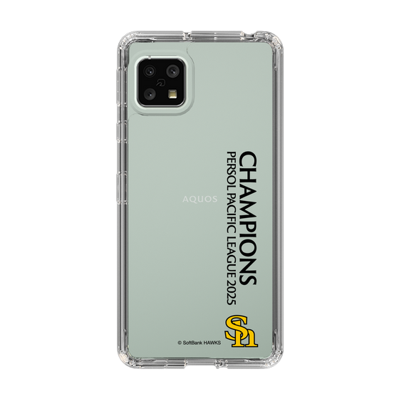 スリムプロテクションケース［ 福岡ソフトバンクホークス - PERSOL PACIFIC LEAGUE 2025 CHAMOIONS - 縦ロゴ ］