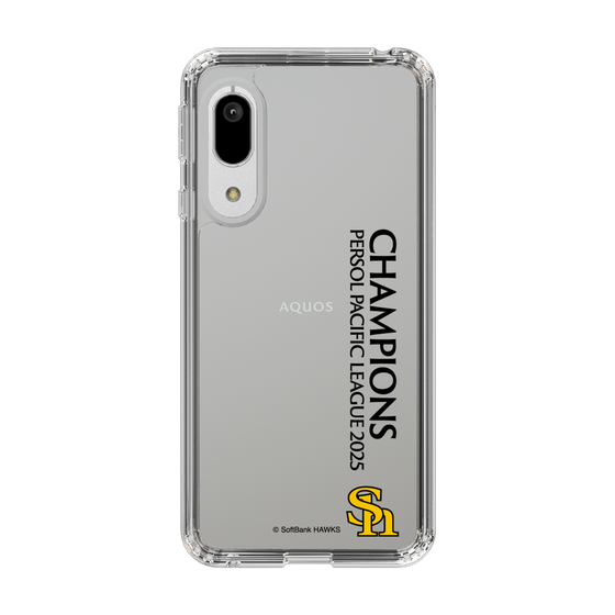 スリムプロテクションケース［ 福岡ソフトバンクホークス - PERSOL PACIFIC LEAGUE 2025 CHAMOIONS - 縦ロゴ ］