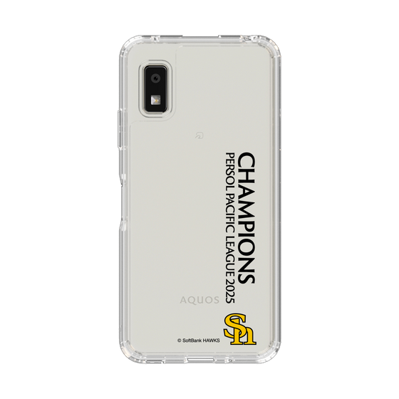スリムプロテクションケース［ 福岡ソフトバンクホークス - PERSOL PACIFIC LEAGUE 2025 CHAMOIONS - 縦ロゴ ］