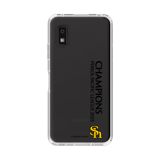 スリムプロテクションケース［ 福岡ソフトバンクホークス - PERSOL PACIFIC LEAGUE 2025 CHAMOIONS - 縦ロゴ ］