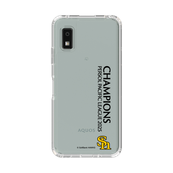 スリムプロテクションケース［ 福岡ソフトバンクホークス - PERSOL PACIFIC LEAGUE 2025 CHAMOIONS - 縦ロゴ ］