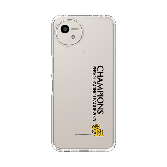 スリムプロテクションケース［ 福岡ソフトバンクホークス - PERSOL PACIFIC LEAGUE 2025 CHAMOIONS - 縦ロゴ ］