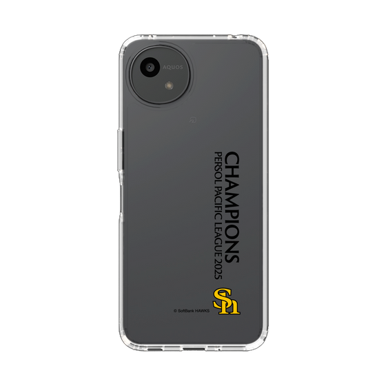 スリムプロテクションケース［ 福岡ソフトバンクホークス - PERSOL PACIFIC LEAGUE 2025 CHAMOIONS - 縦ロゴ ］