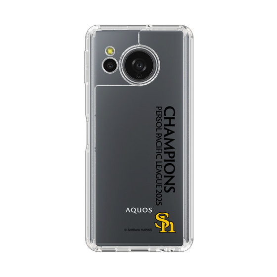 スリムプロテクションケース［ 福岡ソフトバンクホークス - PERSOL PACIFIC LEAGUE 2025 CHAMOIONS - 縦ロゴ ］