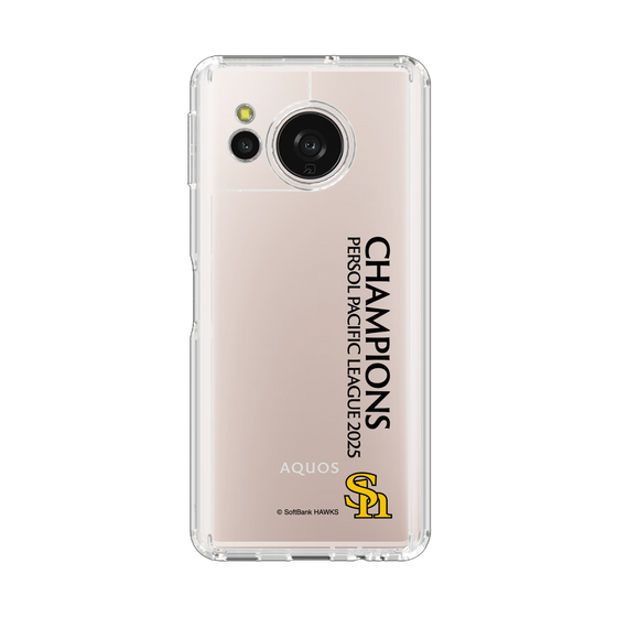 スリムプロテクションケース［ 福岡ソフトバンクホークス - PERSOL PACIFIC LEAGUE 2025 CHAMOIONS - 縦ロゴ ］