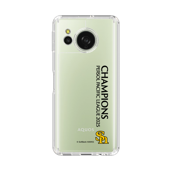 スリムプロテクションケース［ 福岡ソフトバンクホークス - PERSOL PACIFIC LEAGUE 2025 CHAMOIONS - 縦ロゴ ］