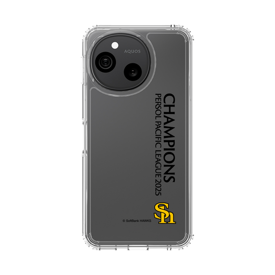 スリムプロテクションケース［ 福岡ソフトバンクホークス - PERSOL PACIFIC LEAGUE 2025 CHAMOIONS - 縦ロゴ ］