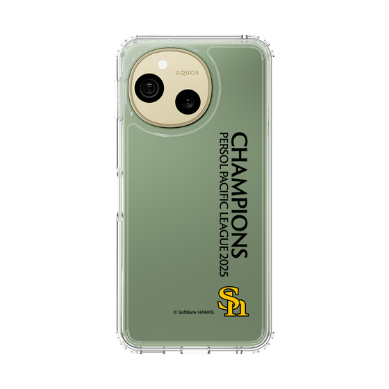 スリムプロテクションケース［ 福岡ソフトバンクホークス - PERSOL PACIFIC LEAGUE 2025 CHAMOIONS - 縦ロゴ ］