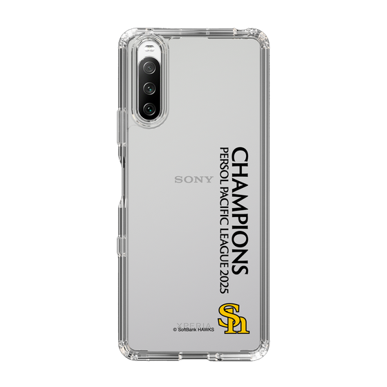 スリムプロテクションケース［ 福岡ソフトバンクホークス - PERSOL PACIFIC LEAGUE 2025 CHAMOIONS - 縦ロゴ ］