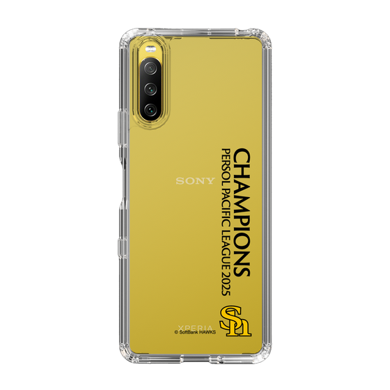 スリムプロテクションケース［ 福岡ソフトバンクホークス - PERSOL PACIFIC LEAGUE 2025 CHAMOIONS - 縦ロゴ ］