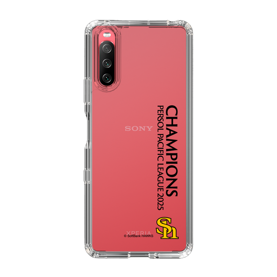 スリムプロテクションケース［ 福岡ソフトバンクホークス - PERSOL PACIFIC LEAGUE 2025 CHAMOIONS - 縦ロゴ ］