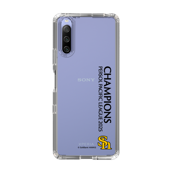 スリムプロテクションケース［ 福岡ソフトバンクホークス - PERSOL PACIFIC LEAGUE 2025 CHAMOIONS - 縦ロゴ ］
