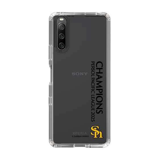 スリムプロテクションケース［ 福岡ソフトバンクホークス - PERSOL PACIFIC LEAGUE 2025 CHAMOIONS - 縦ロゴ ］
