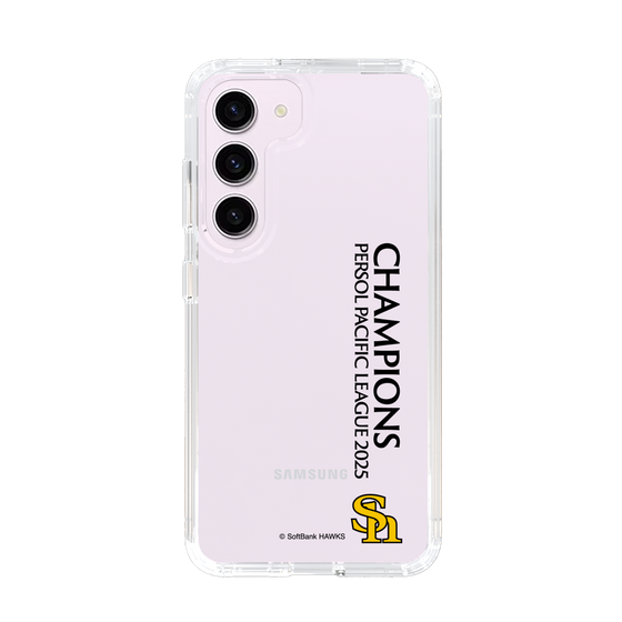 スリムプロテクションケース［ 福岡ソフトバンクホークス - PERSOL PACIFIC LEAGUE 2025 CHAMOIONS - 縦ロゴ ］