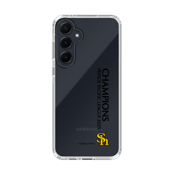 スリムプロテクションケース［ 福岡ソフトバンクホークス - PERSOL PACIFIC LEAGUE 2025 CHAMOIONS - 縦ロゴ ］