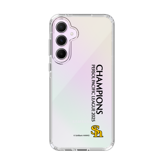 スリムプロテクションケース［ 福岡ソフトバンクホークス - PERSOL PACIFIC LEAGUE 2025 CHAMOIONS - 縦ロゴ ］