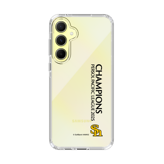 スリムプロテクションケース［ 福岡ソフトバンクホークス - PERSOL PACIFIC LEAGUE 2025 CHAMOIONS - 縦ロゴ ］