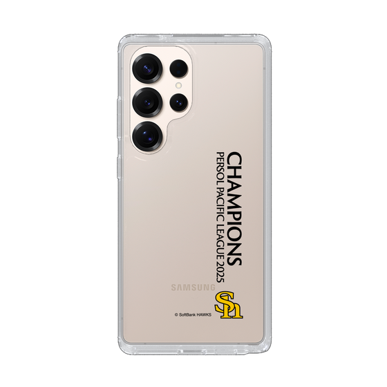スリムプロテクションケース［ 福岡ソフトバンクホークス - PERSOL PACIFIC LEAGUE 2025 CHAMOIONS - 縦ロゴ ］