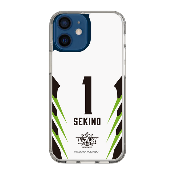 スリムプロテクションケース［ レバンガ北海道 - #1 SEKINO - AWAY - 裏 ］