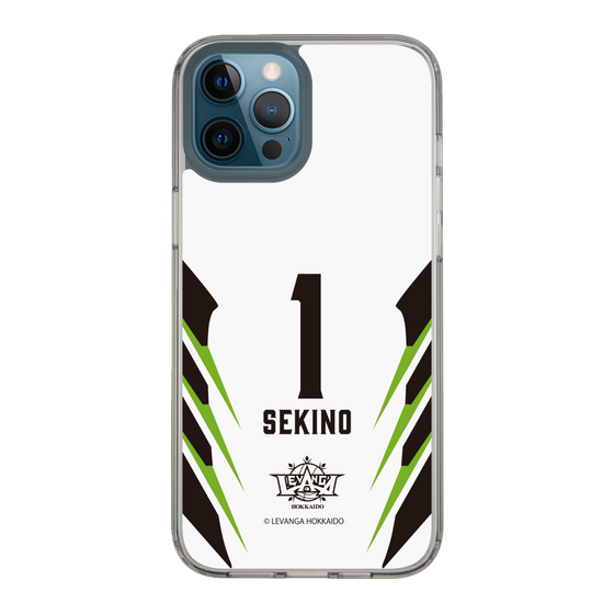 スリムプロテクションケース［ レバンガ北海道 - #1 SEKINO - AWAY - 裏 ］