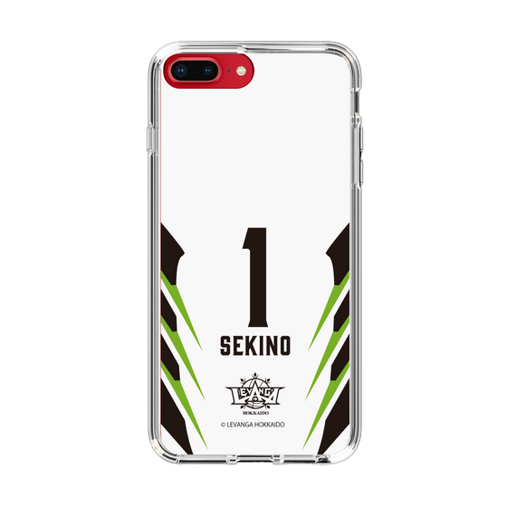 スリムプロテクションケース［ レバンガ北海道 - #1 SEKINO - AWAY - 裏 ］